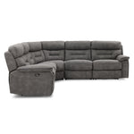 Dawson 5-Piece Power Reclining Sectional - Graphite