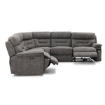 Dawson 5-Piece Power Reclining Sectional - Graphite