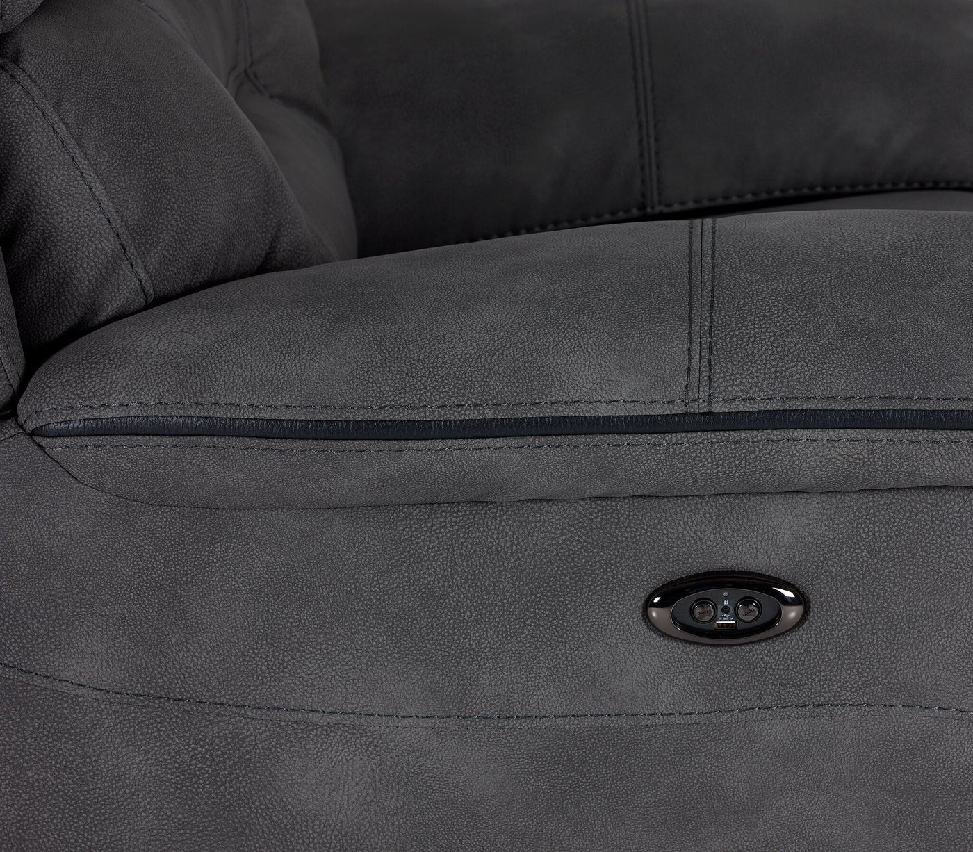 Dawson Power Reclining Sofa - Graphite