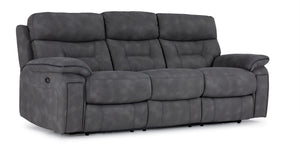 Dawson Sofa inclinable électrique – graphite