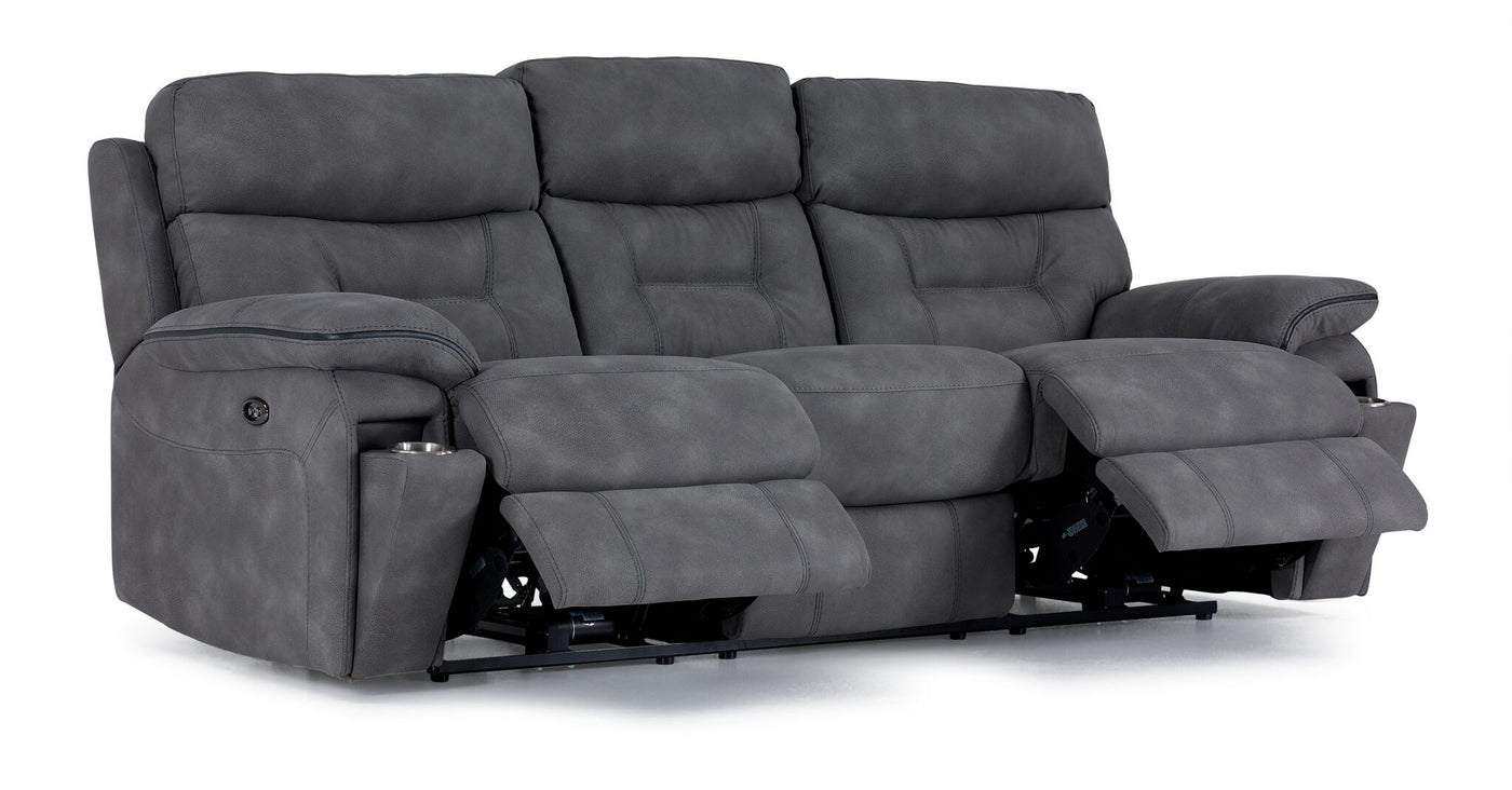 Dawson Power Reclining Sofa - Graphite