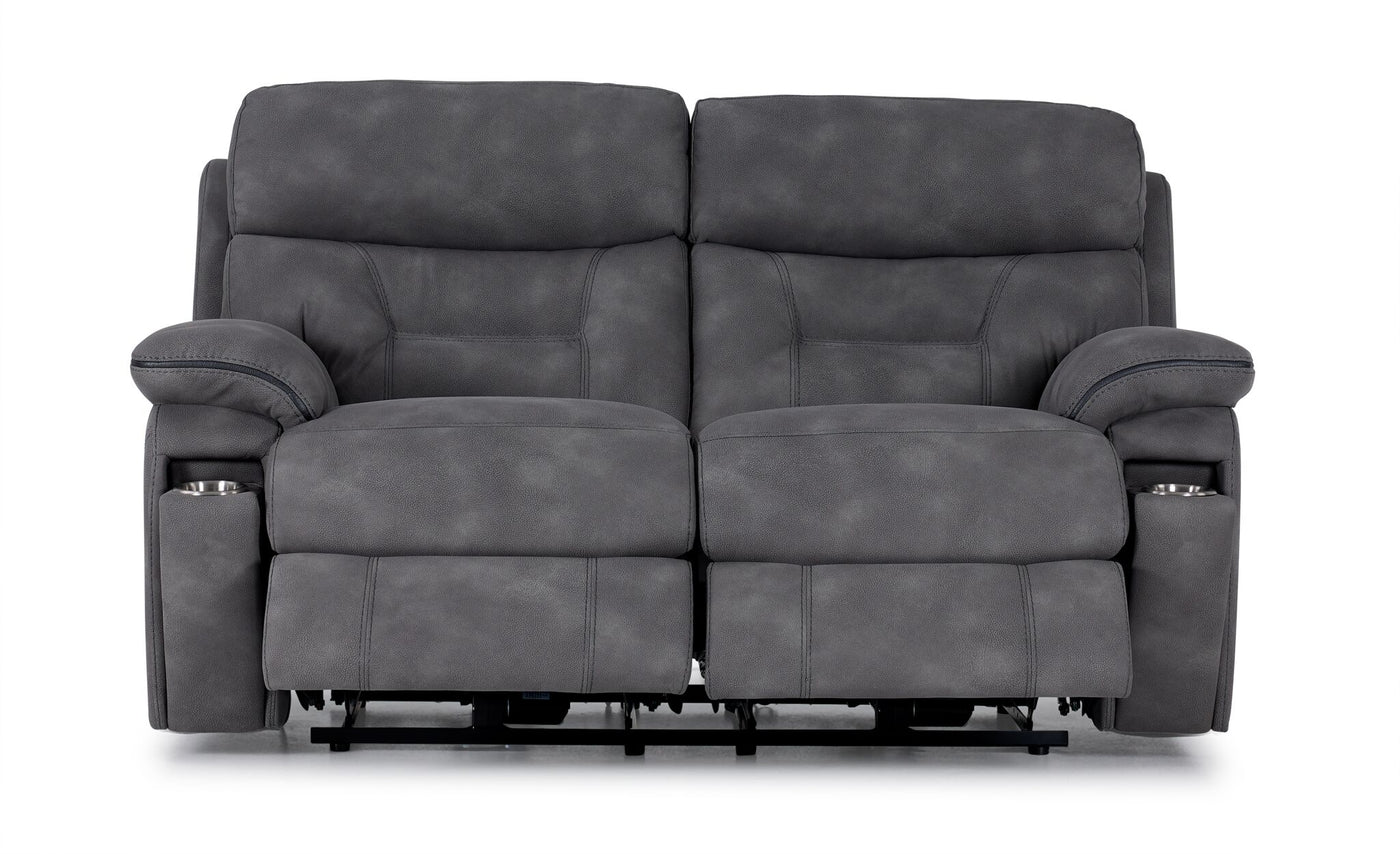 Dawson Power Reclining Loveseat - Graphite