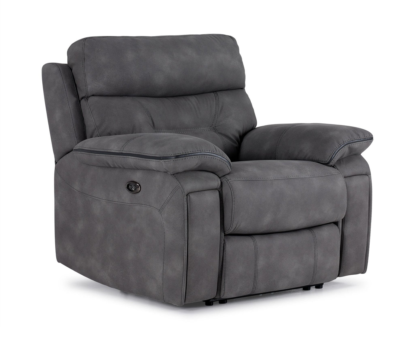 Dawson Power Reclining Sofa, Loveseat and Chair Set - Graphite