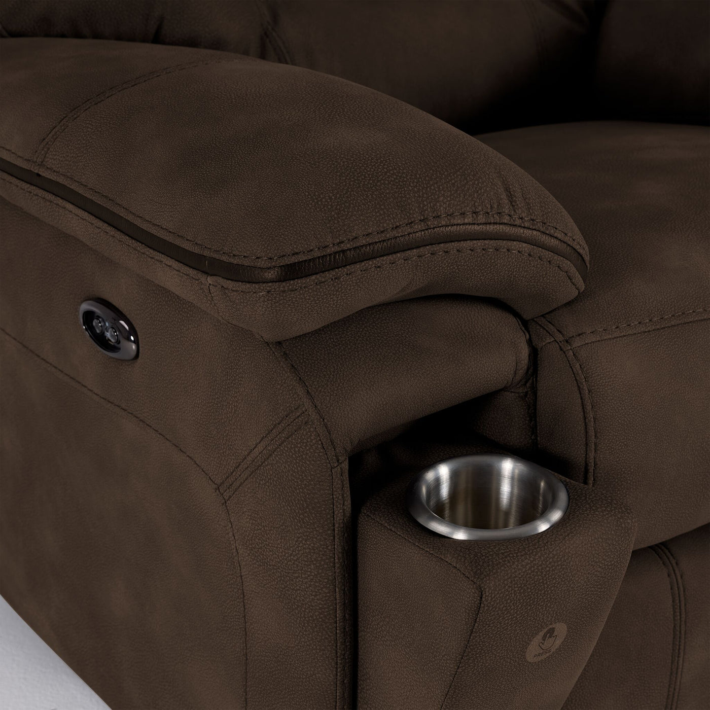 Dawson Power Reclining Sofa - Brown