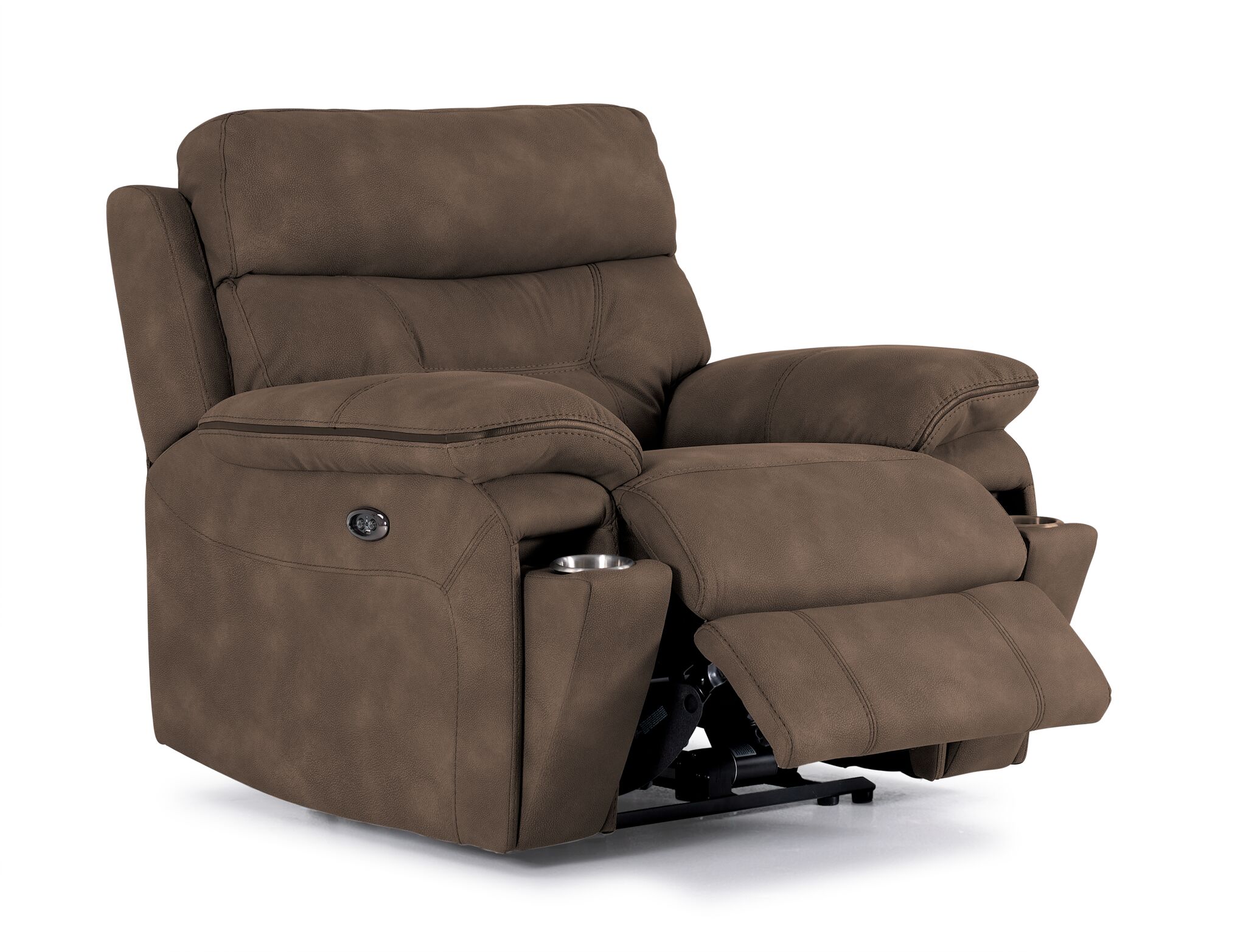 Dawson Power Reclining Chair - Brown