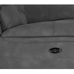 Dawson Power Reclining Sofa - Silver Grey