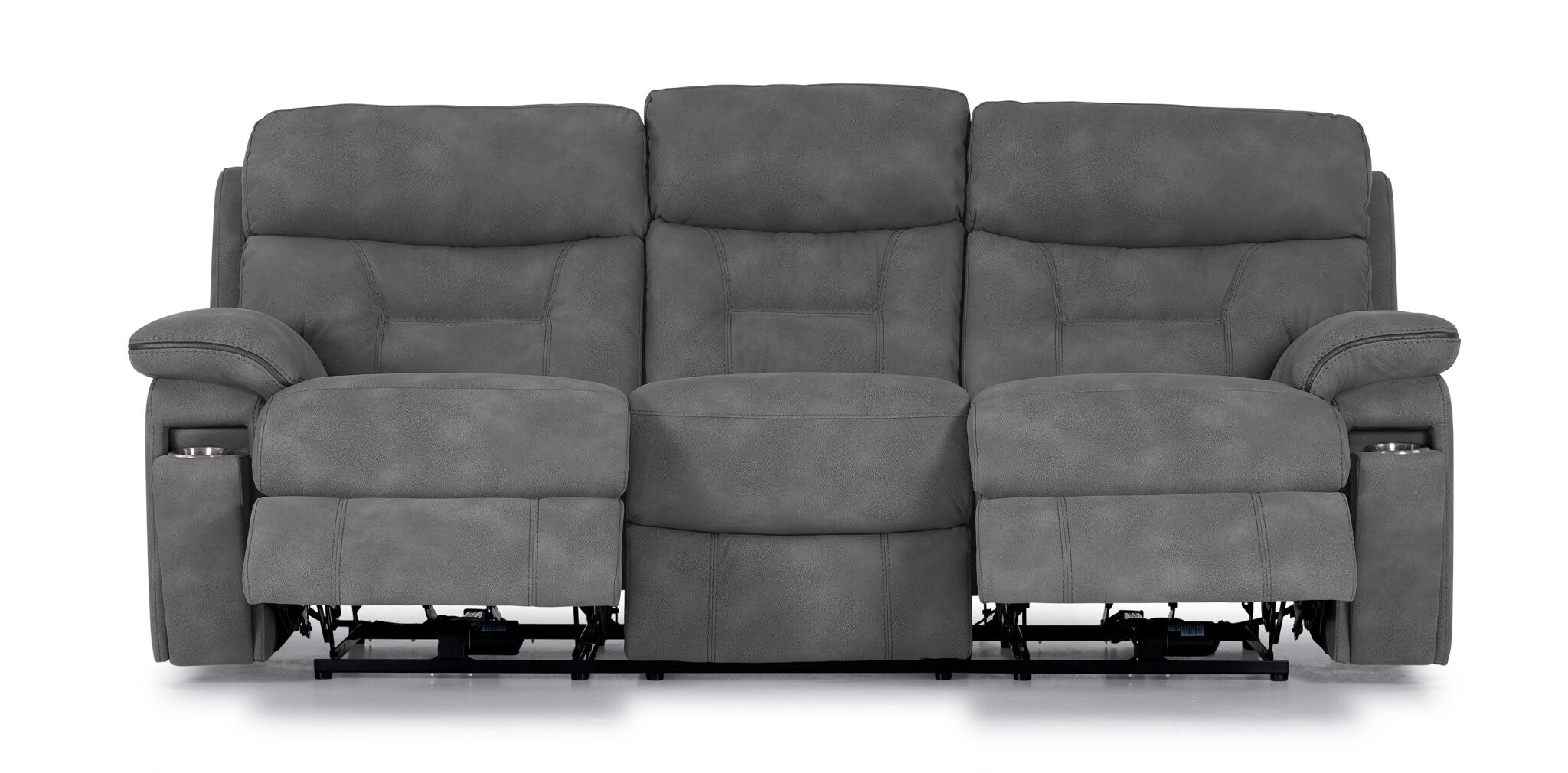 Dawson Power Reclining Sofa - Silver Grey