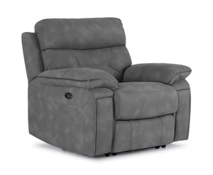 Dawson Fauteuil inclinable électrique – gris argent