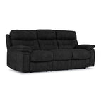 Dawson Power Reclining Sofa, Loveseat and Chair Set - Charcoal