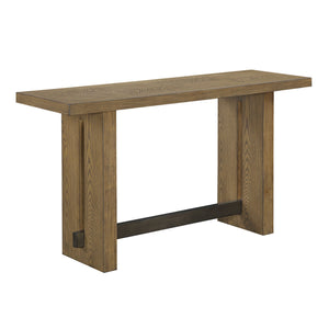 Deacon Table console 55 po - chêne deux tons