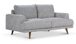 Dianna II Sofa, Loveseat and Chair Set - Grey