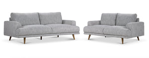 Dianna II Ens. Sofa et causeuse - gris