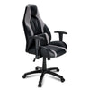 Dixon Chaise d’ordinateur – noir et gris