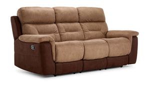 Doley Sofa inclinable – brun deux tons