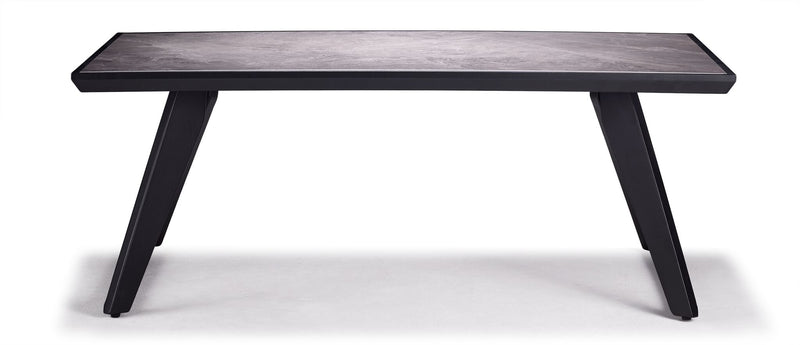 Drake Table de centre 43,5 po - noir, gris | Léon