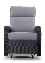 Drexel Outdoor Recliner - Grey, Black