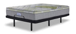 In Full Bloom - BeautySleep Max Drift Euro Top Medium King Mattress and L2 Motion Adjustable Base