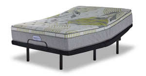 En pleine floraison - Beautyrest BeautySleep® Max Drift moyen à plateau euro Ens. Matelas simple XL et base réglable Motion de L2