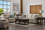 Duffield Sofa and Chair and a Half Set - Sutton Light Beige