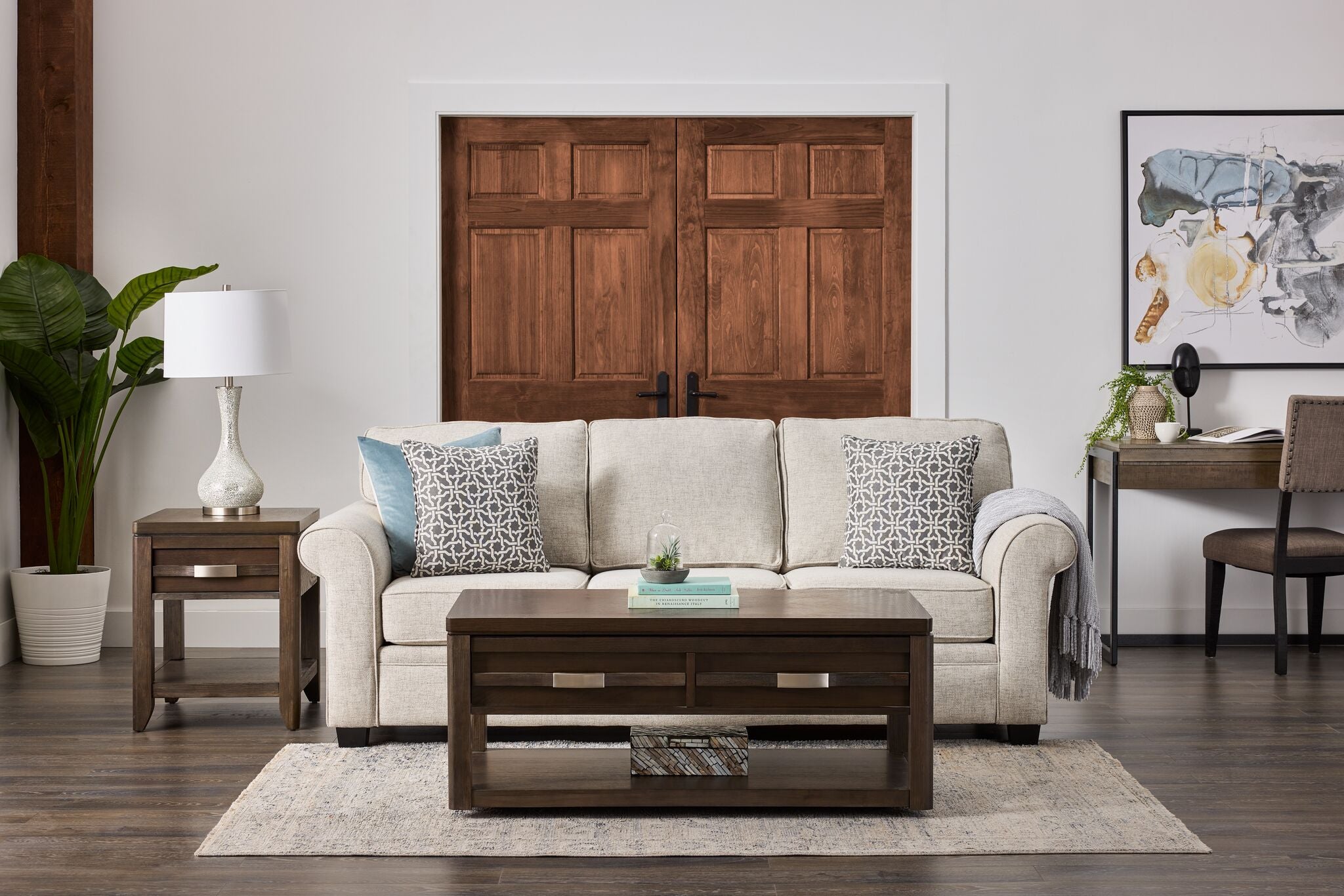 Duffield Sofa - Sutton Light Beige