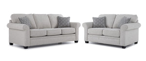 Duffield Ens. sofa et causeuse - beige pâle