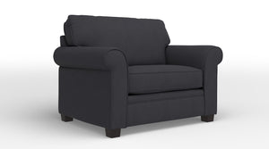 Duffield Fauteuil - gris foncé cabana