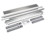 Electrolux 84" Stainless Steel Louvered Double Trim Kit - TRMKTSS2LV84 - 912000497