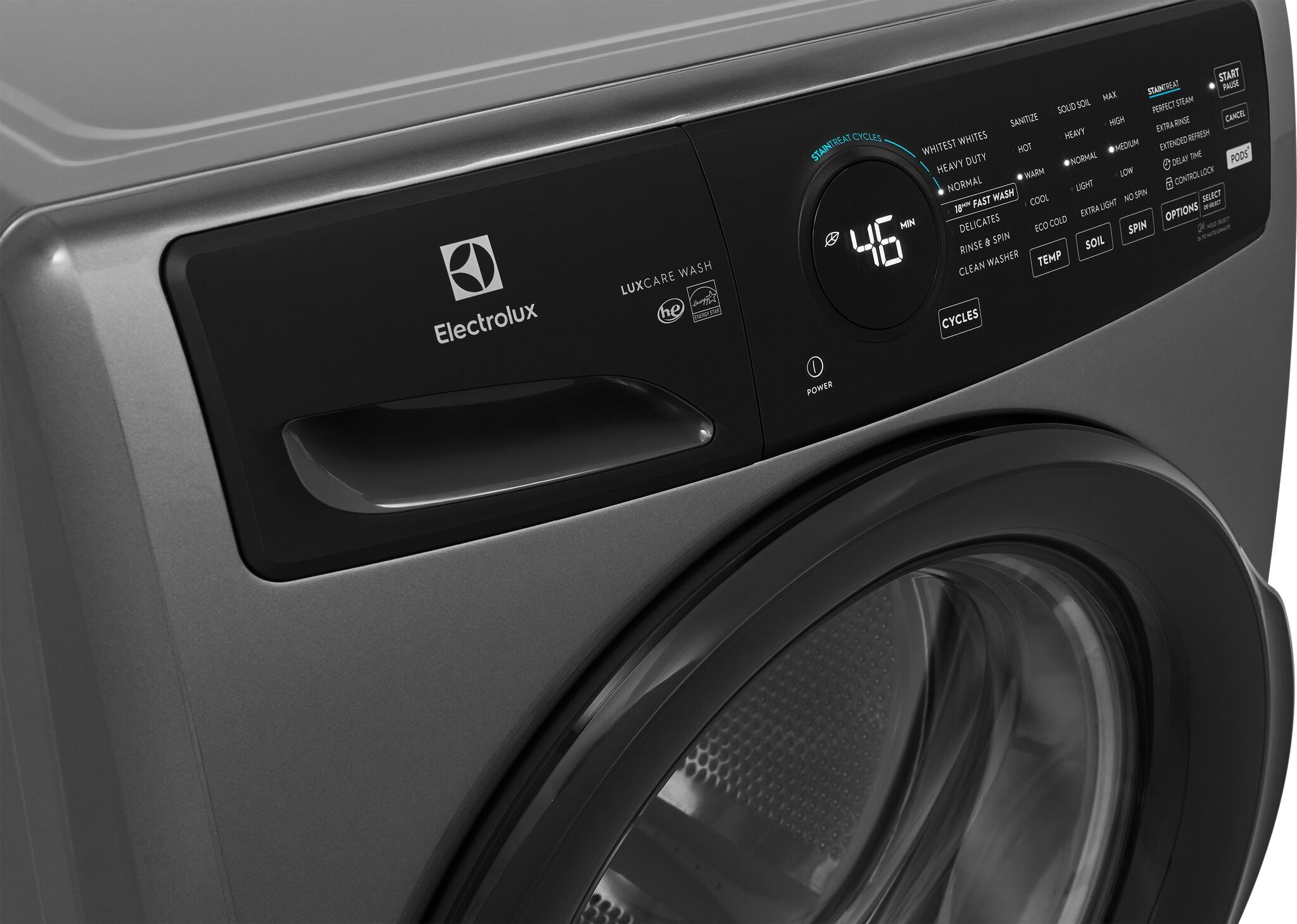 Electrolux Titanium Front Load Perfect Steam™ Washer with LuxCare® Wash (5.2 Cu.Ft.) - ELFW7437AT