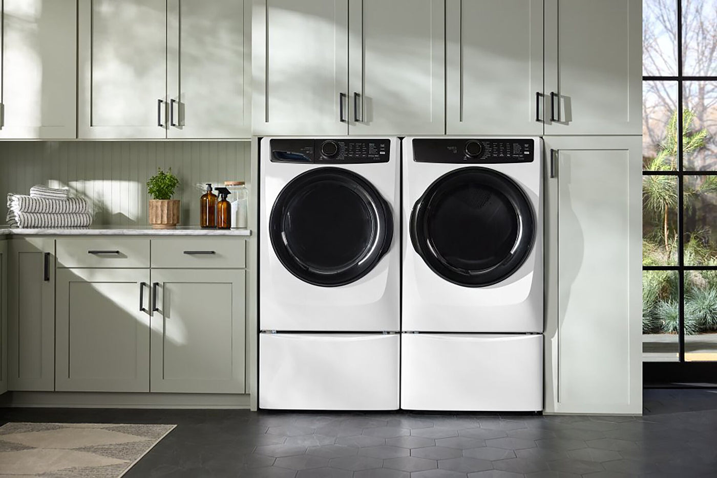 Electrolux White Front Load Perfect Steam™ Washer with LuxCare® (5.2 Cu. Ft.) - ELFW7738AW