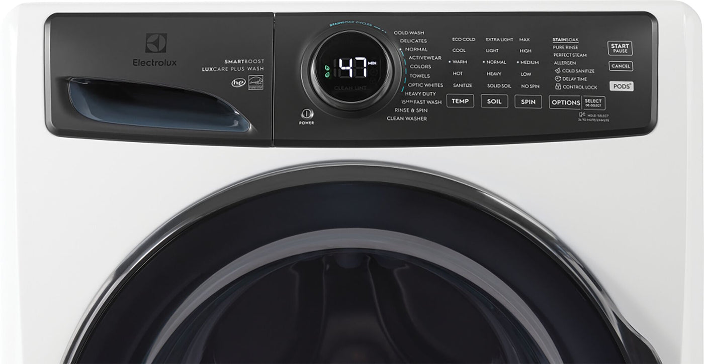 Electrolux White Front Load Perfect Steam™ Washer with LuxCare® (5.2 Cu. Ft.) - ELFW7738AW