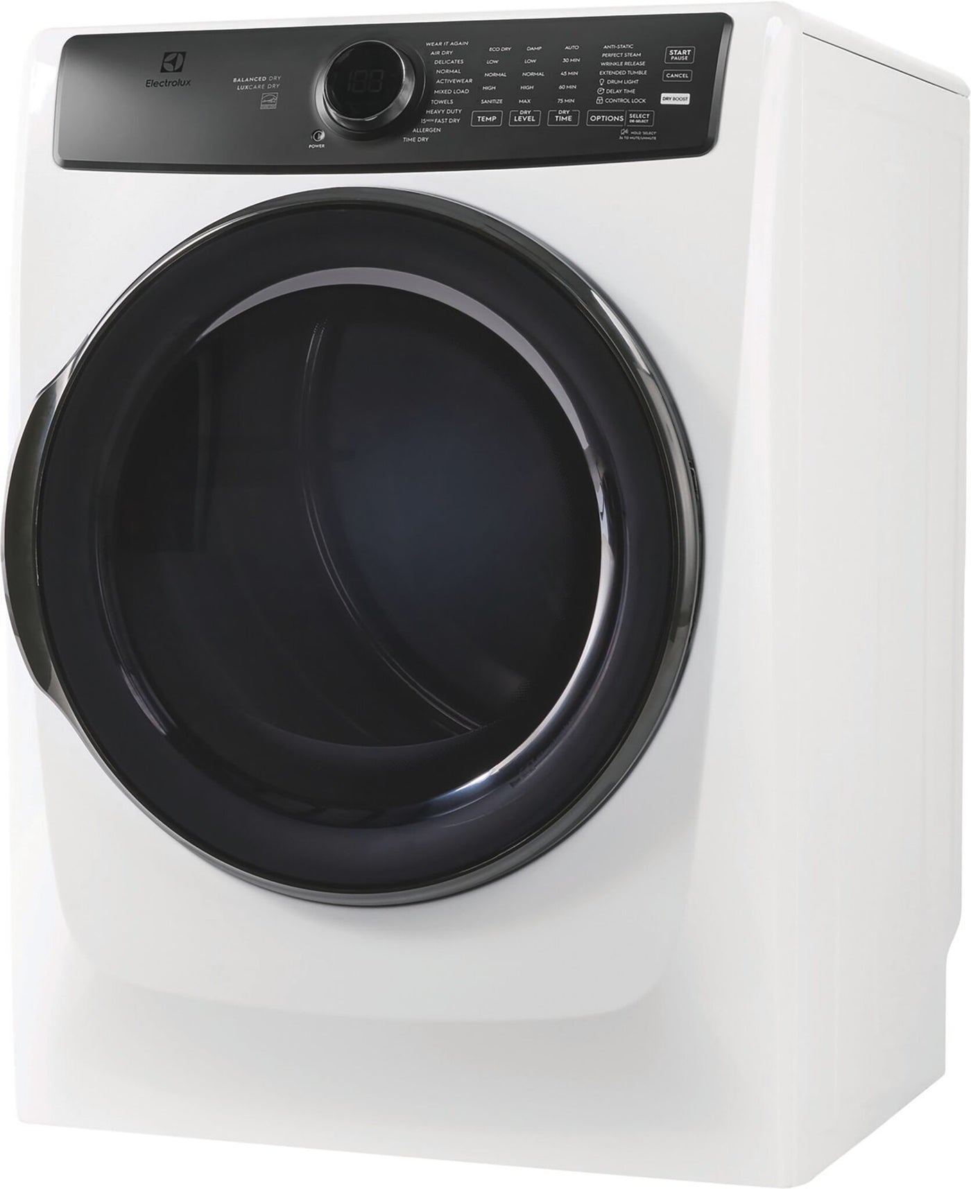 Electrolux White Front Load Perfect Steam™ Gas Dryer (8 Cu. Ft.) - ELFG7738AW