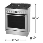 Electrolux Stainless Steel Freestanding Dual-Fuel Range (4.6 Cu. Ft.) - ECFD3068AS