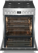 Electrolux Stainless Steel Freestanding Dual-Fuel Range (4.6 Cu. Ft.) - ECFD3068AS