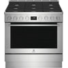 Electrolux Cuisinière bi-combustion autonome 4,4 pi cu acier inoxydable ECFD3668AS