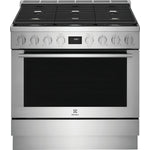 Electrolux Stainless Steel Freestanding Dual-Fuel Range (4.4 Cu. Ft.) - ECFD3668AS