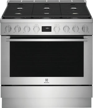 Electrolux Cuisinière bi-combustion autonome 4,4 pi cu acier inoxydable ECFD3668AS