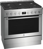 Electrolux Stainless Steel Freestanding Dual-Fuel Range (4.4 Cu. Ft.) - ECFD3668AS