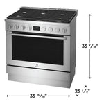 Electrolux Stainless Steel Freestanding Dual-Fuel Range (4.4 Cu. Ft.) - ECFD3668AS