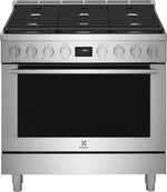 Electrolux Stainless Steel Freestanding Dual-Fuel Range (4.4 Cu. Ft.) - ECFD3668AS
