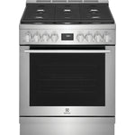 Electrolux Stainless Steel Front Control Freestanding Gas Range (4.5 Cu. Ft.) - ECFG3068AS