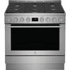 Electrolux Cuisinière au gaz autonome 4,4 pi cu avec commandes à l’avant acier inoxydable ECFG3668AS