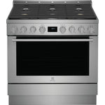 Electrolux Stainless Steel Front Control Freestanding Gas Range (4.4 Cu. Ft.) - ECFG3668AS