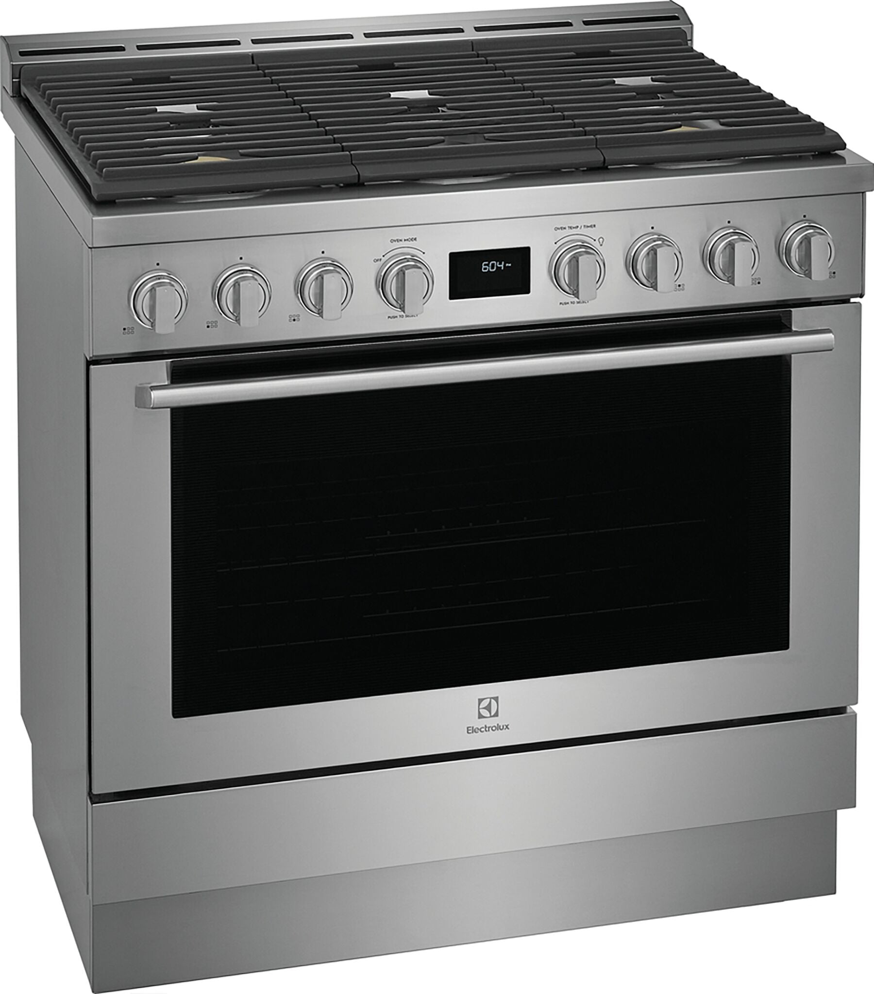 Electrolux Stainless Steel Front Control Freestanding Gas Range (4.4 Cu. Ft.) - ECFG3668AS