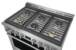 Electrolux Stainless Steel Front Control Freestanding Gas Range (4.4 Cu. Ft.) - ECFG3668AS
