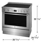 Electrolux Stainless Steel Freestanding Induction Range (4.4 Cu. Ft.) - ECFI3668AS