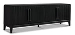 In Harmony - Elure 80" Console With Power Pack - Peppercorn