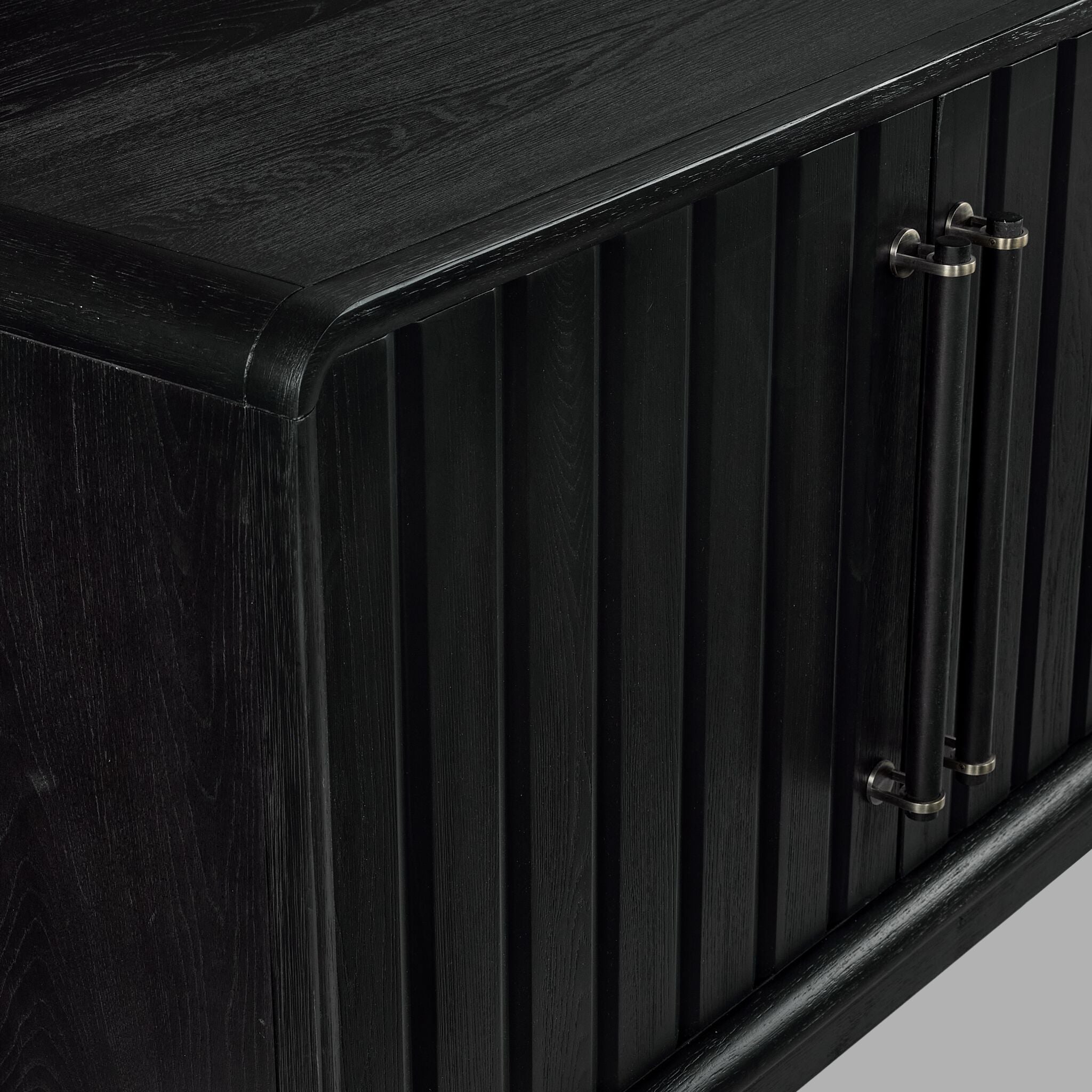 In Harmony - Elure 80" Console With Power Pack - Peppercorn