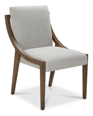 En harmonie - Elure Chaise sans bras - latté 