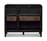 In Harmony - Elure Glass Door Server - Peppercorn