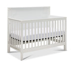 Emery Convertible Panel Crib - White